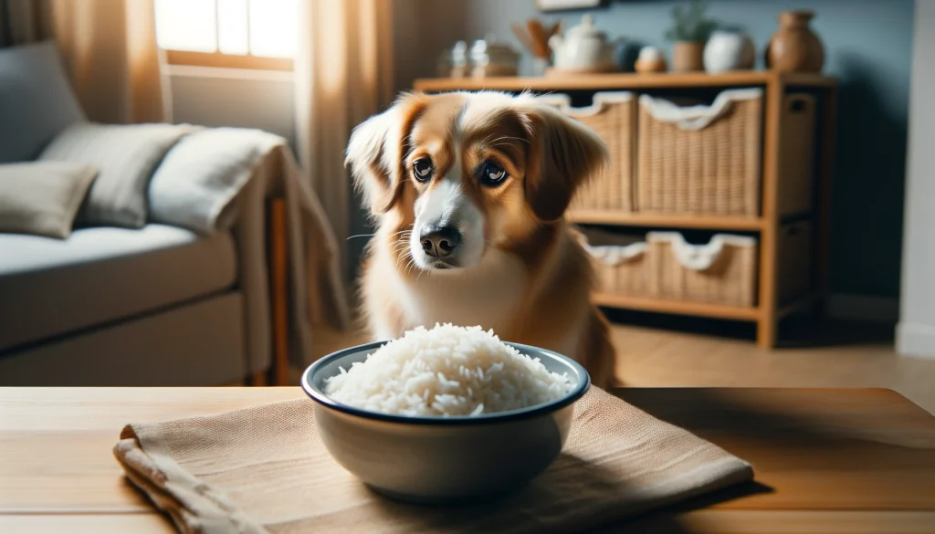 犬に白米を食べさせても大丈夫？