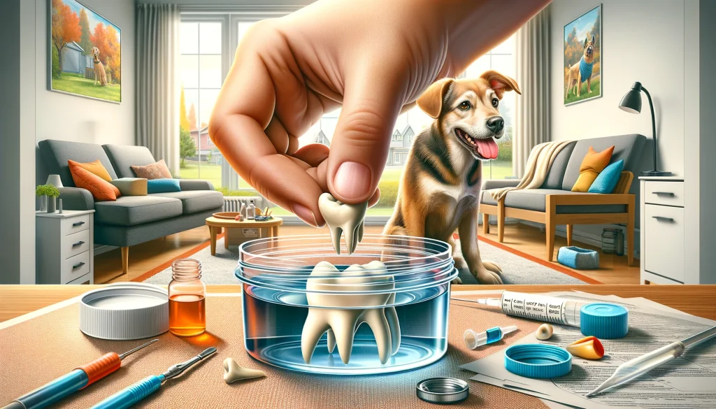 犬の抜けた歯はどうするのがいい？