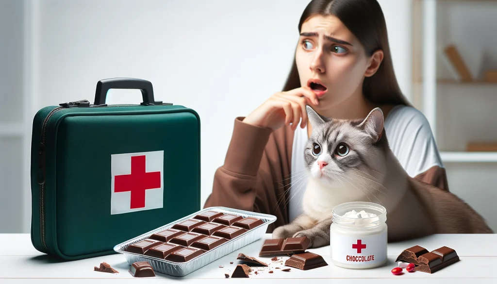 猫がチョコを舐めたら即対応！知っておきたい応急処置