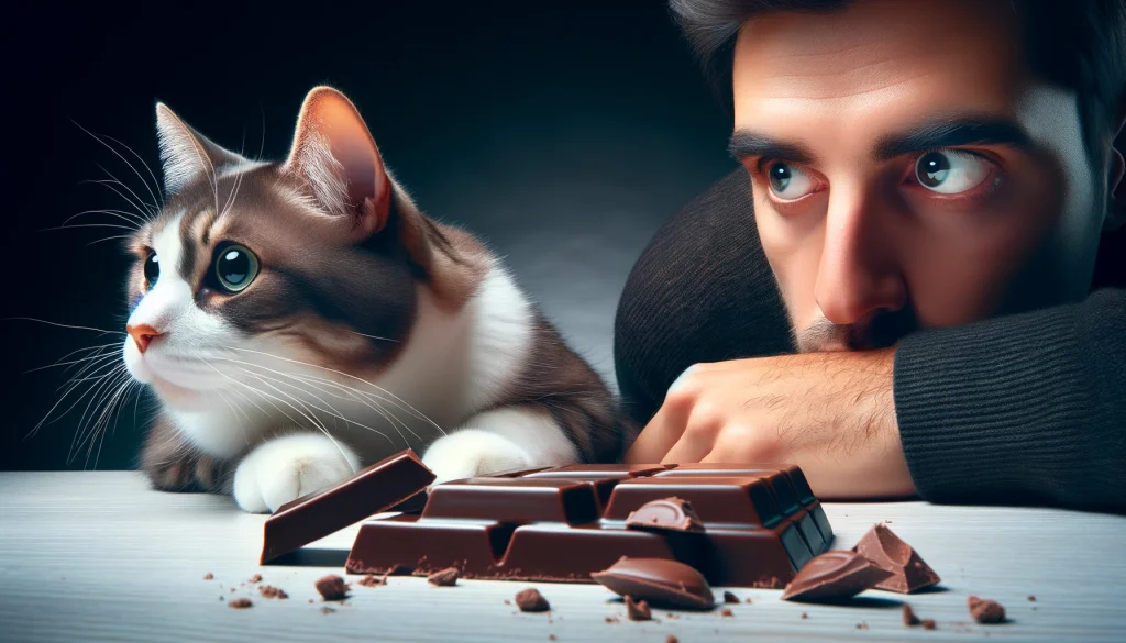 猫がチョコを舐めた時の対処法は？
