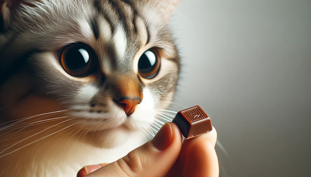 少量のチョコなら猫が食べても大丈夫？
