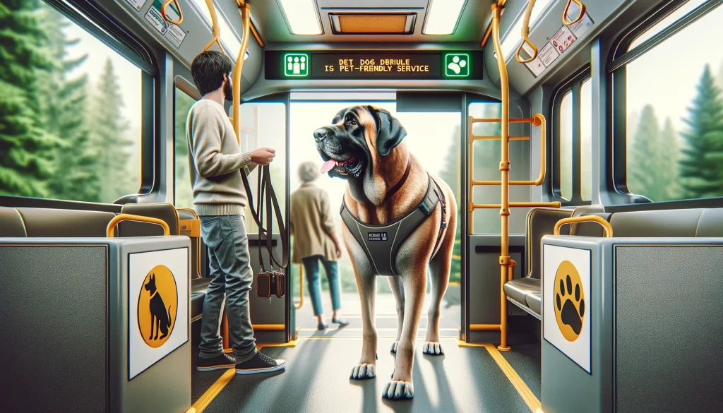 大型犬を公共交通機関に乗せる時に気をつけることは？
