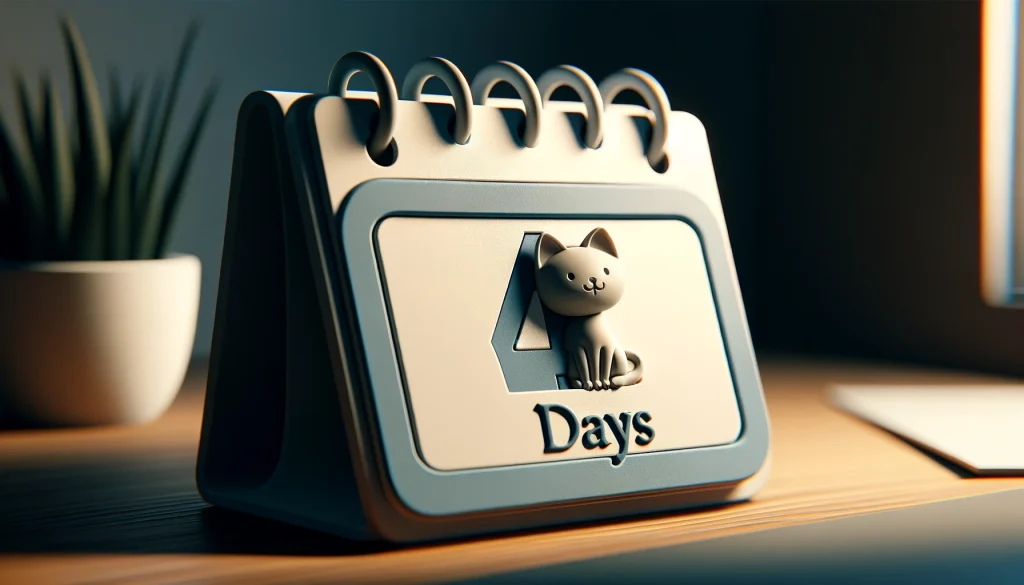 猫は何日まで留守番できる？