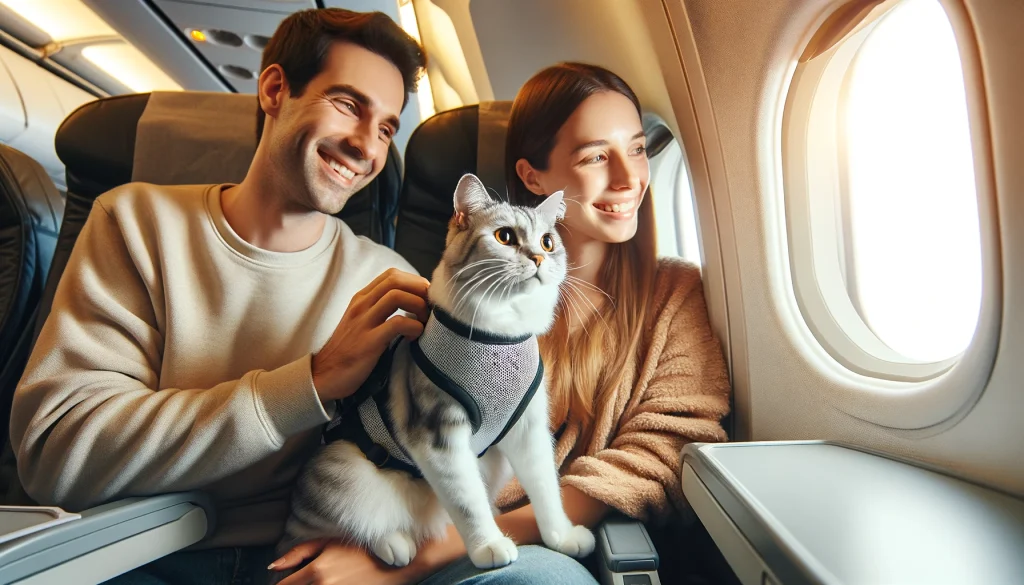 猫と一緒に飛行機には乗れる？