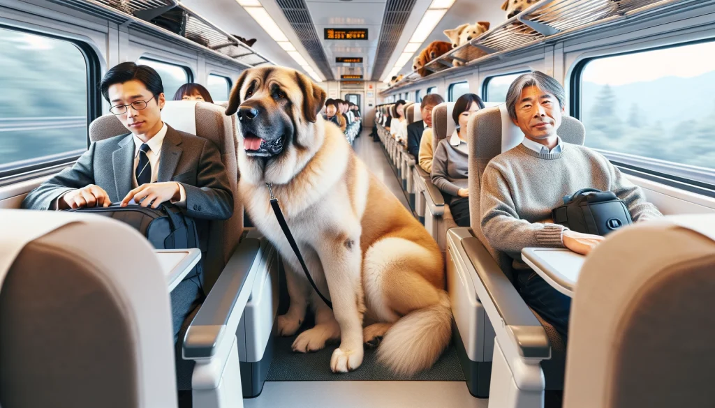 大型犬は新幹線に乗れる？