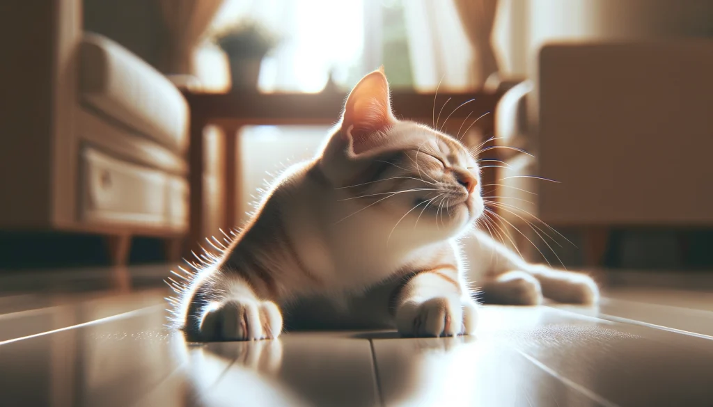 猫が床をかくのはストレスが原因？
